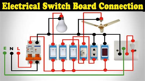 electric wiring switch box|switchboard wiring diagram.